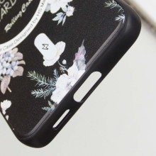 TPU+PC чохол Secret Garden with MagFit для Samsung Galaxy S24 FE – Чорний