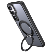 Чехол TPU+PC Aura Fold для Samsung Galaxy S24 FE – Черный