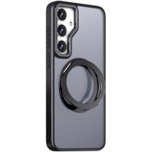 Чехол TPU+PC Aura Fold для Samsung Galaxy S24 FE – Черный
