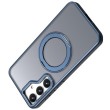 Чехол TPU+PC Aura Fold для Samsung Galaxy S24 FE – Голубой