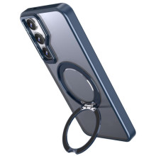 Чехол TPU+PC Aura Fold для Samsung Galaxy S24 FE – Голубой