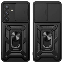 Чехол Ummi Camshield Serge Ring для Samsung Galaxy S24 FE – Черный