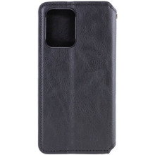 Шкіряний чохол-книжка GETMAN Cubic (PU) для Samsung Galaxy S24 FE – Чорний