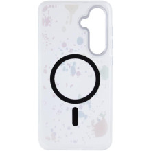 Чохол TPU+PC Flush with MagSafe для Samsung Galaxy S24 FE – Білий