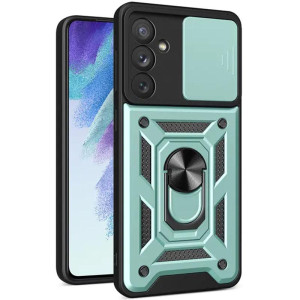 Чехол Ummi Camshield Serge Ring для Samsung Galaxy S24 FE – Зеленый