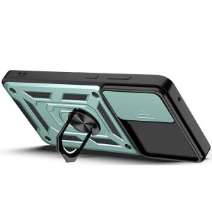 Чехол Ummi Camshield Serge Ring для Samsung Galaxy S24 FE – Зеленый