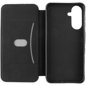 Шкіряний чохол-книжка Belora для Samsung Galaxy S24 FE – Чорний