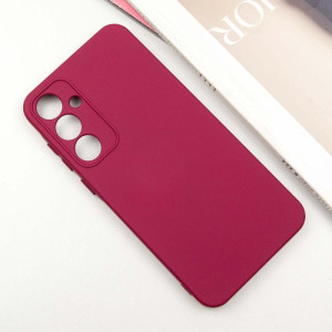 Чехол TPU GETMAN Liquid Silk Full Camera для Samsung Galaxy S24 FE