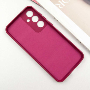 Чехол TPU GETMAN Liquid Silk Full Camera для Samsung Galaxy S24 FE