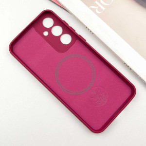 Чохол Silicone Cover Lakshmi Full Camera (AA) with Magnetic Fit для Samsung Galaxy S24 FE – Червоний