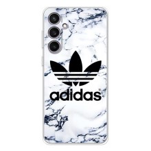 Чехлы Адидас для Samsung Galaxy S24 FE (AlphaPrint) (Адидас на мраморе)