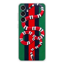 Чехлы ГУЧЧИ для Гелекси С24 ФЕ (AlphaPrint) (Gucci змия)