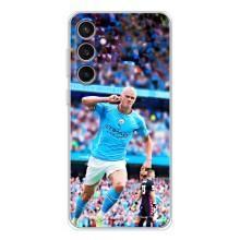 Чехлы с футболистом Ерлинг Холанд для Samsung Galaxy S24 FE (AlphaPrint) (фанаты Холанда)