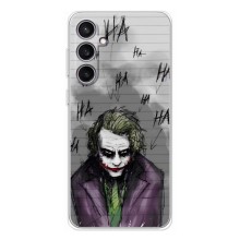 Чехлы с картинкой Джокера на Samsung Galaxy S24 FE (Joker клоун)