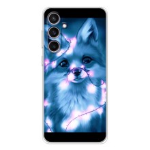 Чехлы с картинкой Лисички для Samsung Galaxy S24 FE (VPrint) (Яркая лисичка)