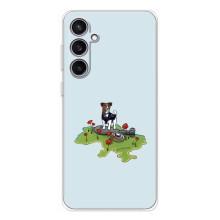 Чехлы с картинкой собаки Патрон для Samsung Galaxy S24 FE (AlphaPrint) (Сапер Пес)