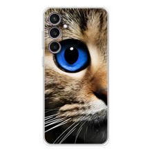 Чехлы с Котиками для Samsung Galaxy S24 FE (VPrint) (Глаз кота)
