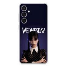 Чехлы с принтом Уэнсдей на Samsung Galaxy S24 FE – Wednesdey