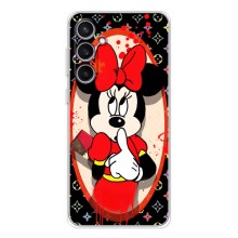 Чехол Disney Mouse Samsung Galaxy S24 FE (PREMIUMPrint) – Минни Маус ЛВ