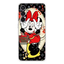 Чехол Disney Mouse Samsung Galaxy S24 FE (PREMIUMPrint) – Минни peace