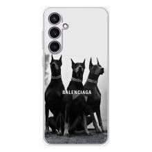Чехол ДОБЕРМАН для Samsung Galaxy S24 FE – Три добермана