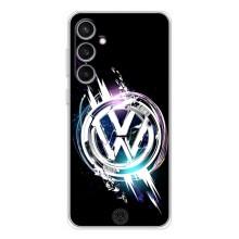 Чехол "Фольксваген" для Samsung Galaxy S24 FE – Volkswagen на черном