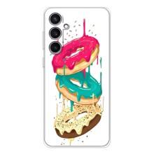 Чохол з зображенням смачної їжі для Samsung Galaxy S24 FE – Соковиті пончики