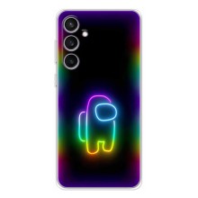 Чехол Амонг Ас для Samsung Galaxy S24 FE (AlphaPrint) (Яркий скин)