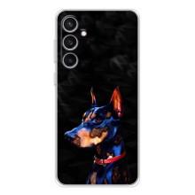 Бампер для Samsung Galaxy S24 FE с картинкой "Песики" (Собака Мопс)