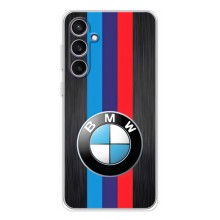 Чехол для Гелекси С24 ФЕ - с принтом БМВ (AlphaPrint) (Лого BMW)
