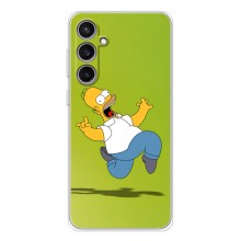 Чехол с Симпсонами для Samsung Galaxy S24 FE (VPrint) (Гомер Симпсон)