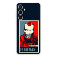 Чохол Супергерой Залізна Людина на Samsung Galaxy S24 FE – Art Iron man