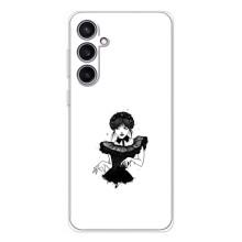 Чехлы Венсдей на Samsung Galaxy S24 FE Уэнсдей (AlphaPrint) (танец Уэнздей)