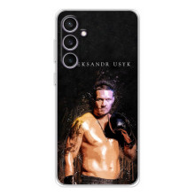 Чехол с картинкой Александр Усик для Samsung Galaxy S24 FE – Чемпион Усик