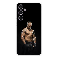 Чехол с картинкой Александр Усик для Samsung Galaxy S24 FE – Усик на черном
