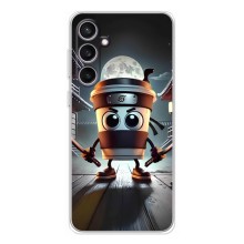 Чехол с мемом Тралалело тралала на Samsung Galaxy S24 FE (Капучино асасино)