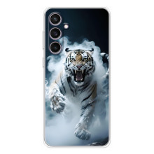 Чехол с картинкой «Хищники» для Samsung Galaxy S24 FE – Тигр
