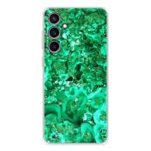 Мраморний чехол на Samsung Galaxy S24 FE (VPrint) – Салатовий Мрамор