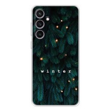 Новогодние, Праздничные Чехлы для Samsung Galaxy S24 FE - 2024 год – Winter