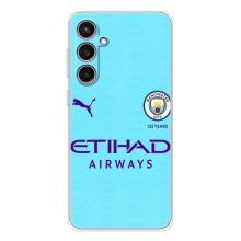 Силиконовые Чехлы принт Футбол на Samsung Galaxy S24 FE – Man City