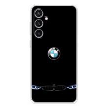 Силиконовый бампер с картинкой машины на Samsung Galaxy S24 FE – Черный BMW