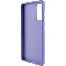 TPU чехол Bonbon Metal Style with MagSafe для Samsung Galaxy S24+ – Сиреневый