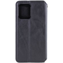 Шкіряний чохол книжка GETMAN Cubic (PU) для Samsung Galaxy S24+ – Чорний