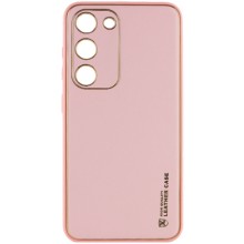 Шкіряний чохол Xshield для Samsung Galaxy S24+ – Рожевий