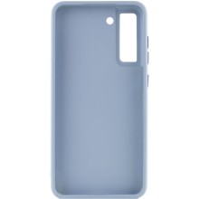 TPU чехол Bonbon Metal Style для Samsung Galaxy S24+ – Голубой