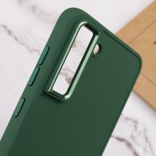 TPU чехол Bonbon Metal Style для Samsung Galaxy S24+ – Зеленый