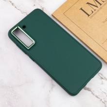 TPU чехол Bonbon Metal Style для Samsung Galaxy S24+ – Зеленый