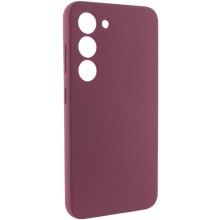 Чохол Silicone Cover Lakshmi Full Camera (AAA) для Samsung Galaxy S24+ – Бордовий