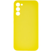 Чехол Silicone Cover Lakshmi Full Camera (AAA) для Samsung Galaxy S24+ – Желтый