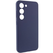 Чохол Silicone Cover Lakshmi Full Camera (AAA) для Samsung Galaxy S24+ – Темно-синій